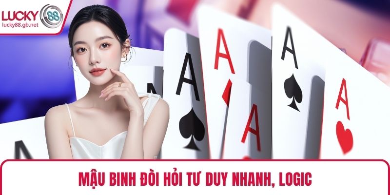 R88 Game Bài – Sảnh Giải Trí Dân Gian Hiện Đại Tại LUCKY88 Mậu binh đòi hỏi tư duy nhanh, logic